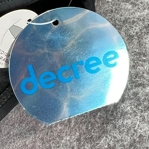 Decree Bikini Bottom Womens 3XL Black Hipster Swimsuit Medium Coverage Beach NEW - Picture 14 of 14